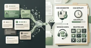 Neutralna ilustracja porównująca sygnały z opinii użytkowników z potwierdzonymi informacjami o UltraCasino